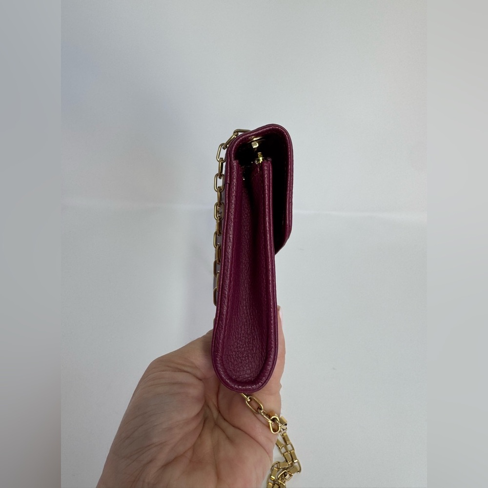 Auth. Louis Vuitton Empriente Saint Germain Pochette in Burgundy - Picture 7 of 13
